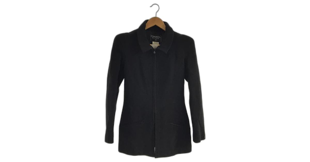 CHANEL Jacket / 38 / Wool / BLK / Plain / 94305 / Used Black ref.491060 -  Joli Closet