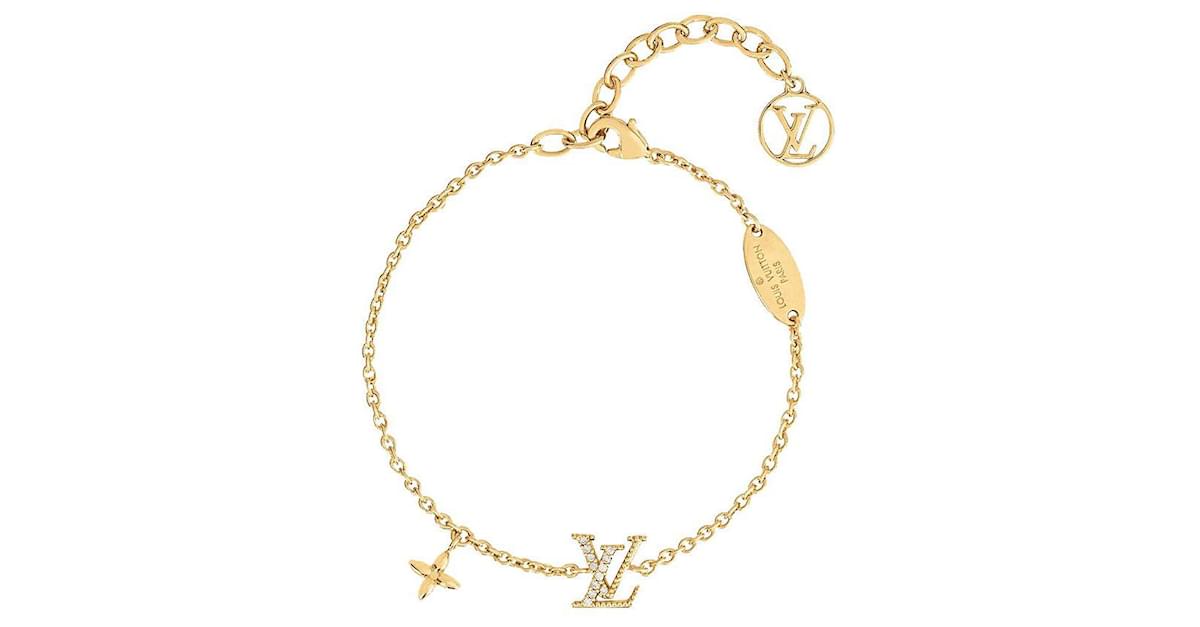 Louis Vuitton LV Iconic Bracelet Gold in Gold Metal - GB