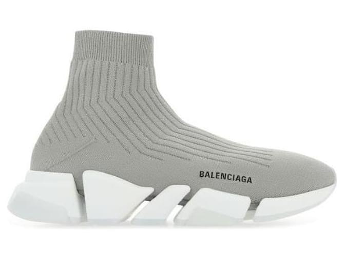 gray balenciaga socks