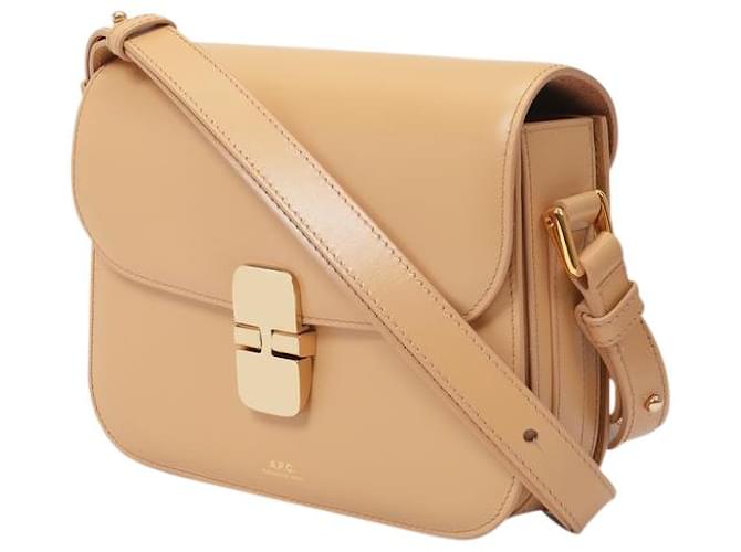 超特価★A.P.C.★25SS★Small Vesace Journal Cross Bag★ Beige Crossbody bags A.P.C. Journal Satchel Beige | Footshop