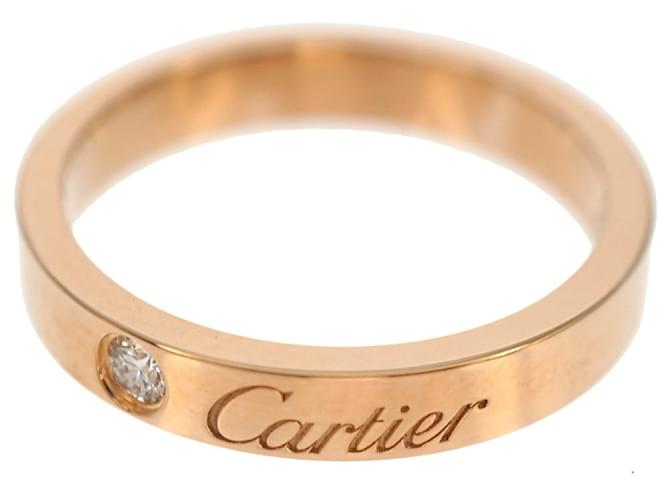 cartier engraved ring