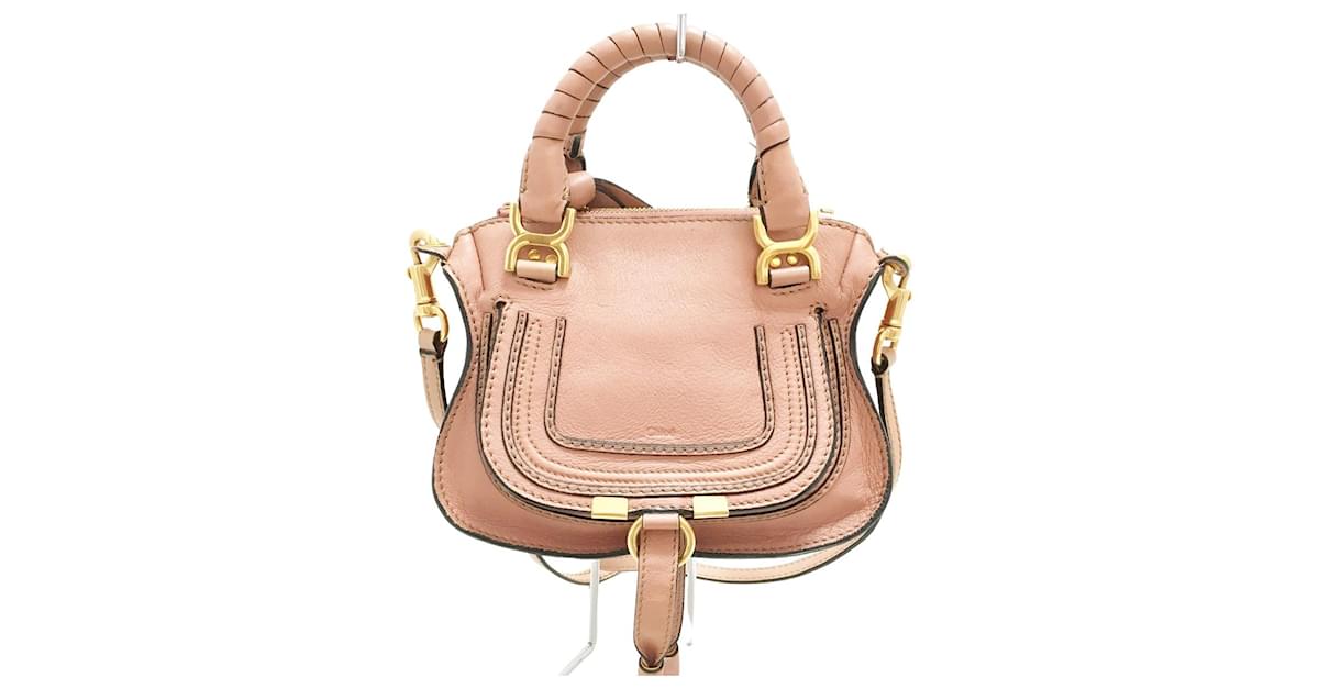 Chloé Marcie Pink Leather ref.495150 - Joli Closet