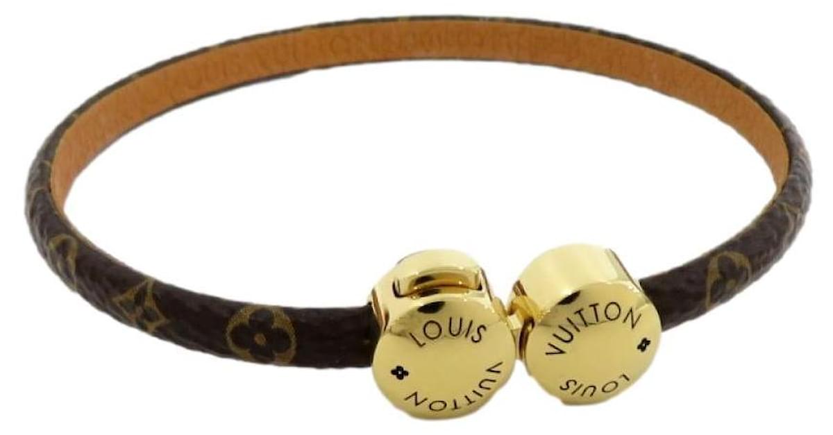 LOUIS VUITTON bracelet M00373 Brasserie Glory V metal/Rhinestone gold –