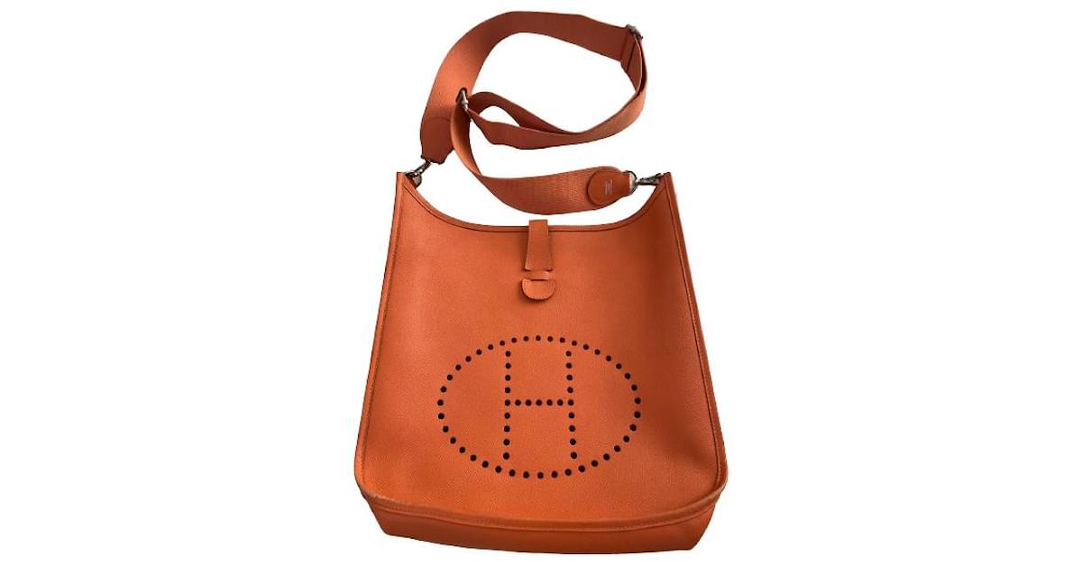 orange hermes evelyne