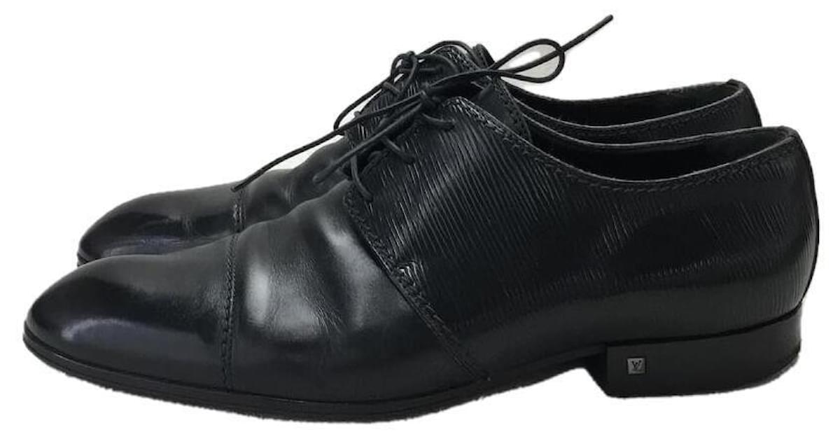 LOUIS VUITTON Dress shoes / US7.5 / BLK / Leather Black ref.502166