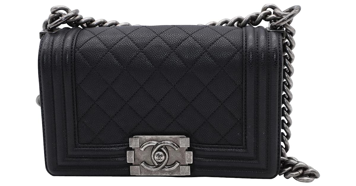 Boy leather crossbody bag Chanel Black in Leather - 38856146