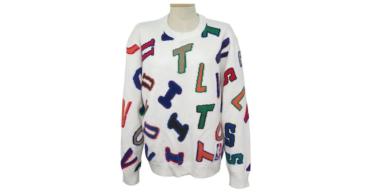 Louis Vuitton, Sweaters, Mens Louis Vuitton Monogram Bandana Sweater Sz L