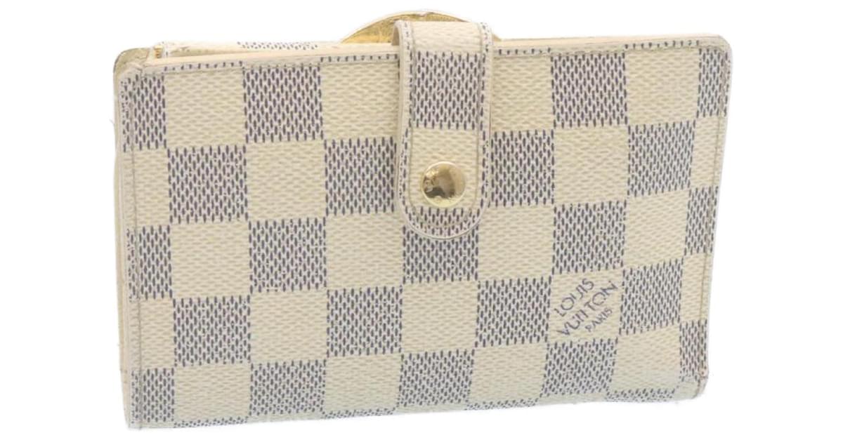 Louis Vuitton Portefeuille viennois White Cloth ref.977076 - Joli