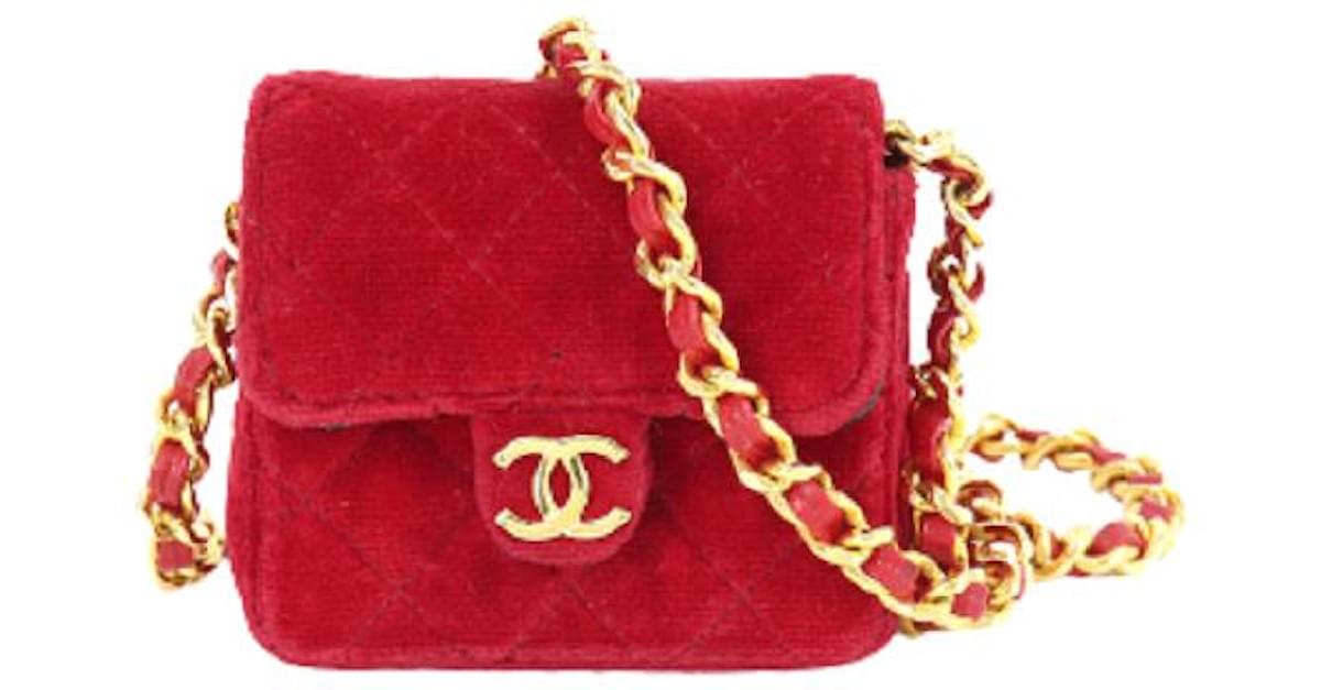 Pre-Owned CHANEL Chanel Matrasse with Coco Mark Chain Shoulder Bag