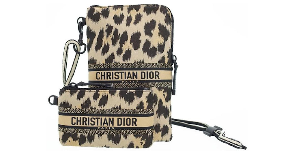 Used] Christian Dior Dior Travel Multifunction Pouch Shoulder