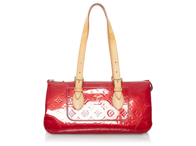 Rosewood Louis Vuitton Palissandre Rouge Vernis Cuir Cuir vernis Marron