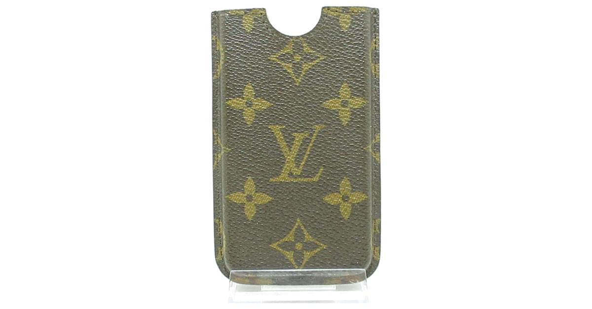 Capa iphone Louis Vuitton Marrom Lona ref.304678 - Joli Closet