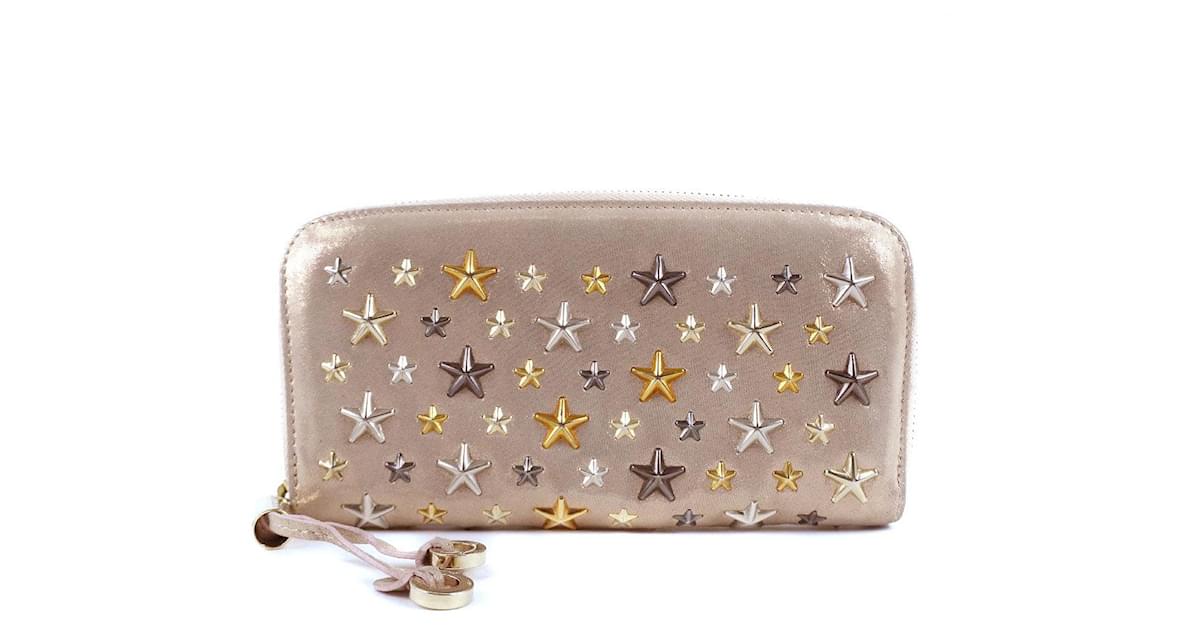 Jimmy Choo wallet Pink Leather ref.507916 - Joli Closet