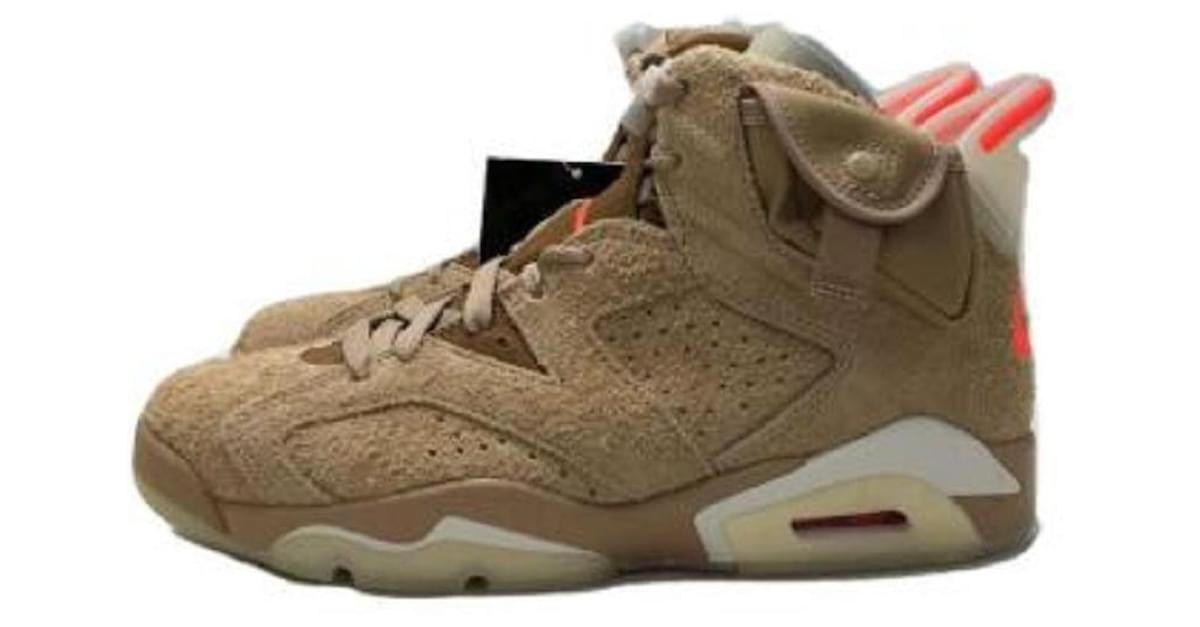 *[Used] TRAVIS SCOTT x NIKE Jordan 6 Retro Travis Scott British