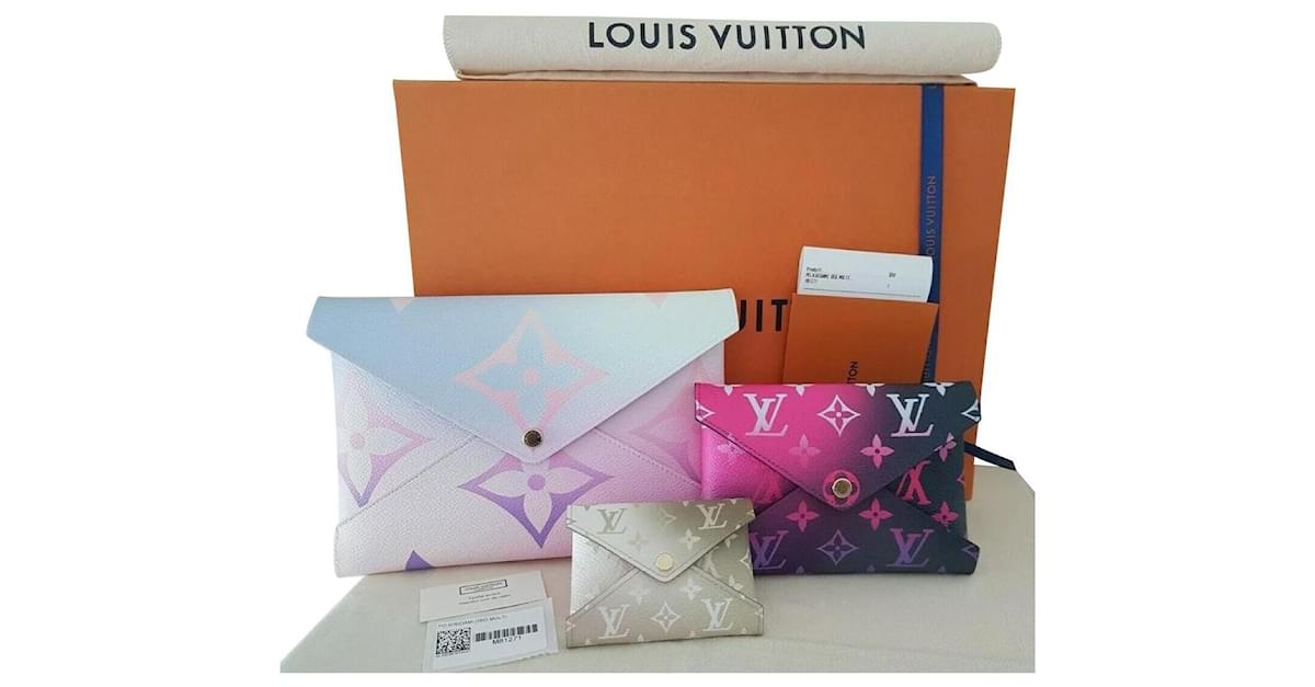 Louis Vuitton Pockets 3-in-1 Kirigami Spring Multiple colors Leather Cloth  ref.509028 - Joli Closet