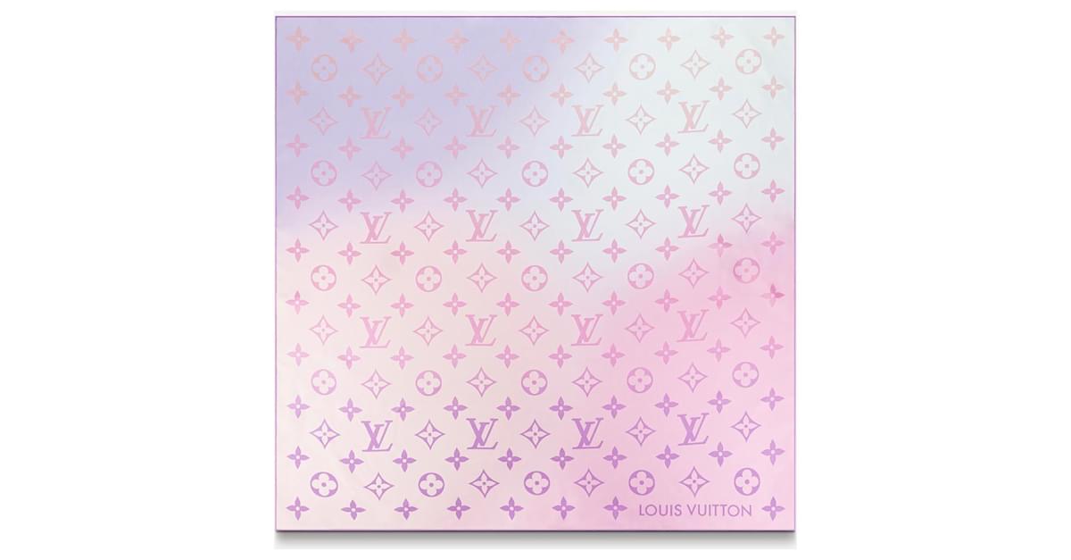 Louis Vuitton Scarves Pink Silk ref.283147 - Joli Closet