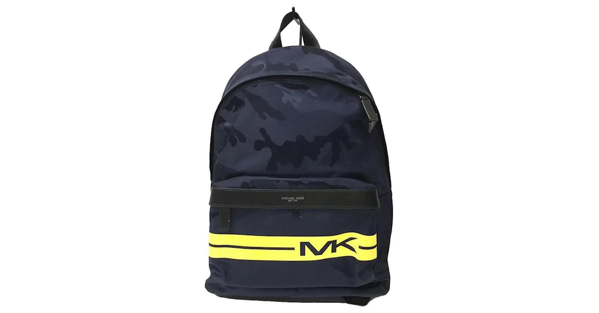 MICHAEL KORS Backpack/ NVY / Camouflage / Michael Kors / Navy Navy blue  ref.509867 - Joli Closet