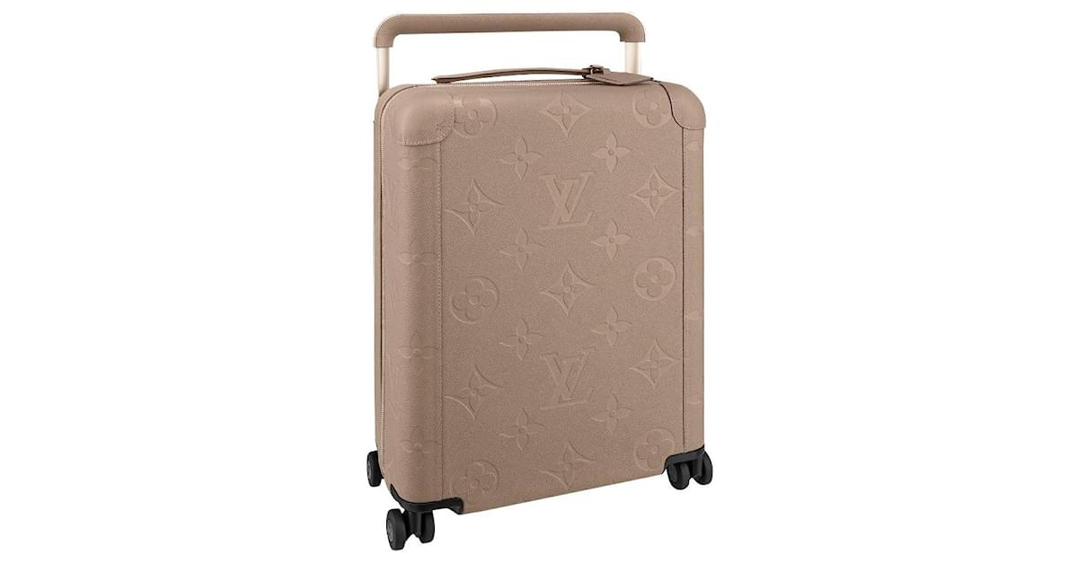 Horizon 55 Carry-On Suitcase - Luxury Monogram Empreinte Leather Black