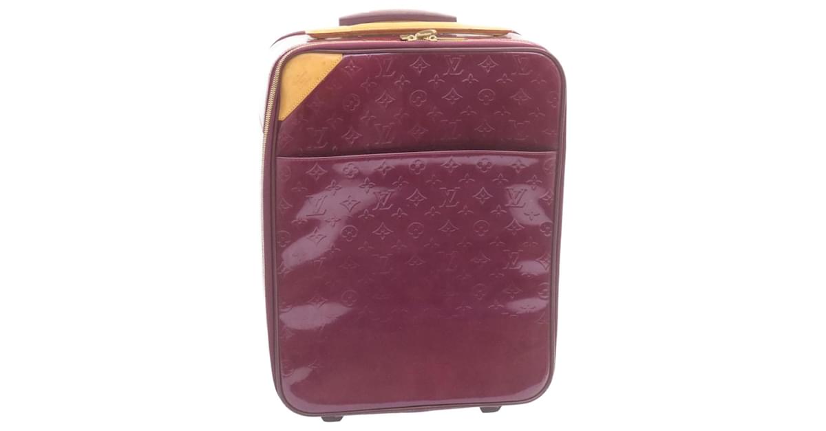 Pegase patent leather 48h bag Louis Vuitton Purple in Patent