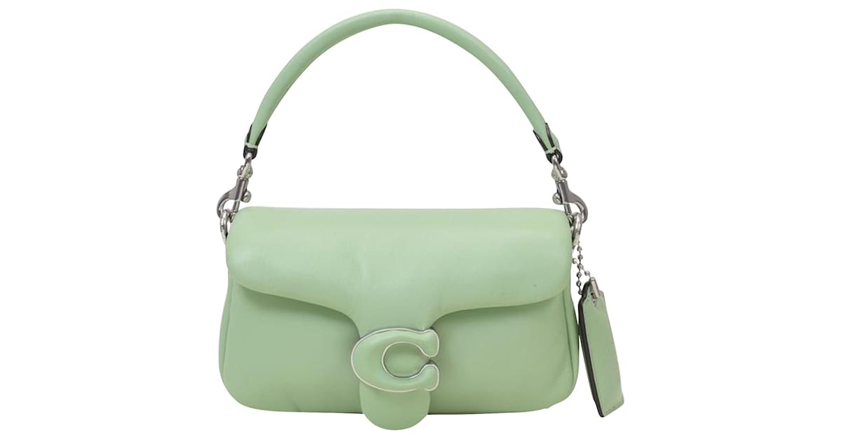 NEW COLOR: Coach Pillow Tabby In  Green 