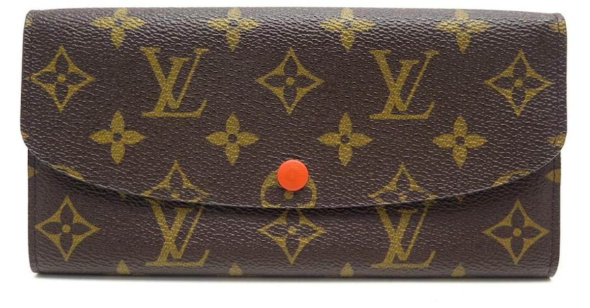 Portafogli Louis Vuitton Emilie in tela monogram