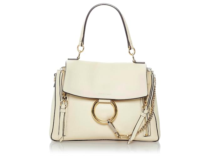 【美品】Chloé FAYE DAYキャメル レザー ショルダーバッグ クロエフェイデイショルダーバッグ