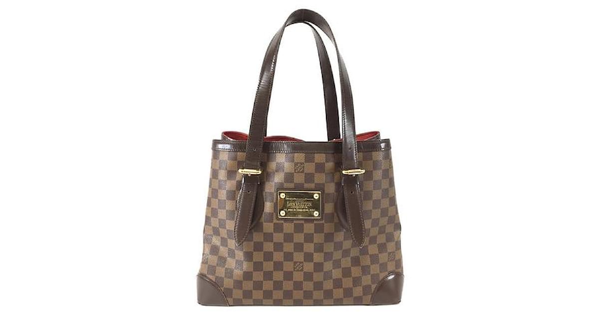 sac a main louis vuitton hampstead mm en toile damier