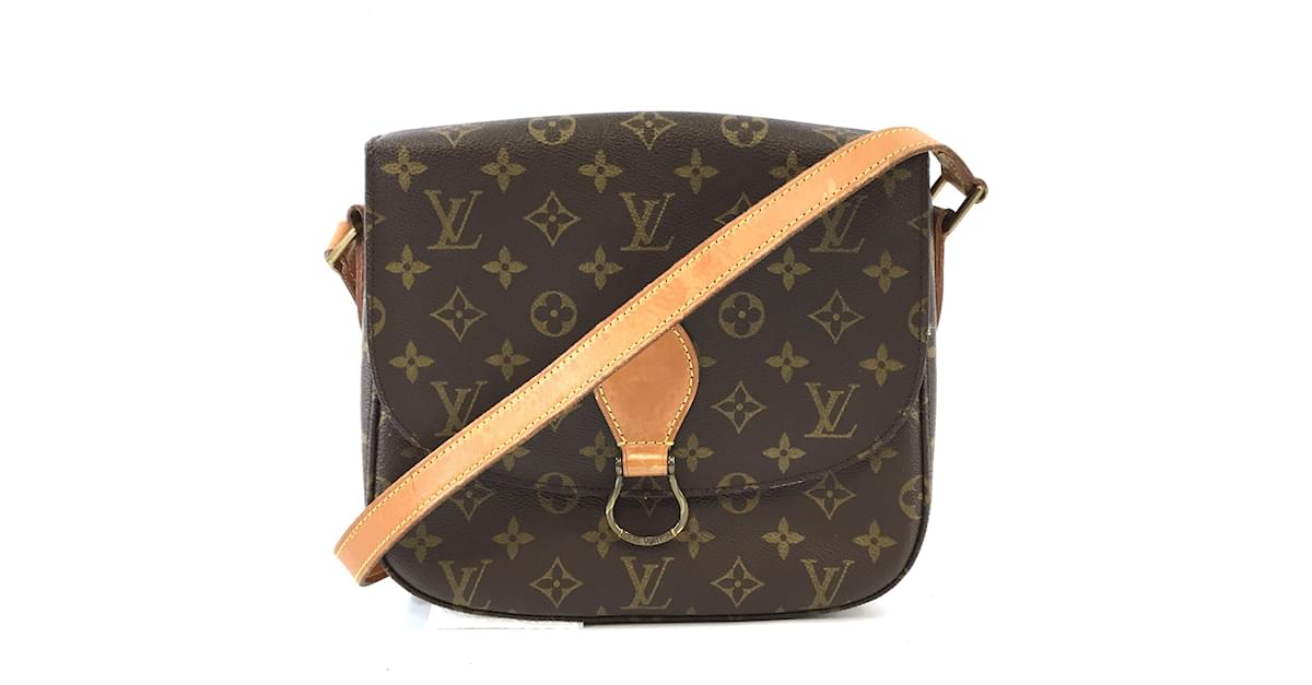 Louis Vuitton Saint Cloud GM Monogram Canvas Brown Leather ref.506415 -  Joli Closet