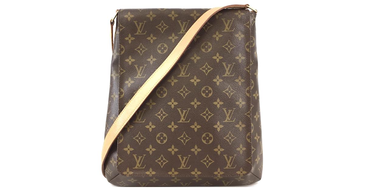 Louis Vuitton Musette Salsa PM Monogram Canvas Brown Leather ref