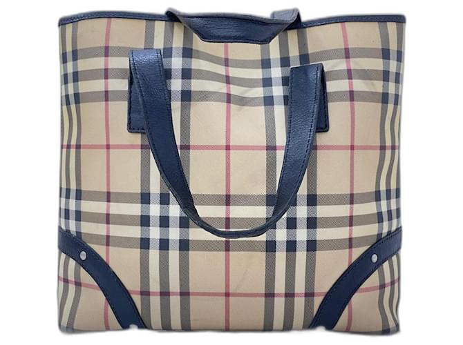 burberry zipper tote