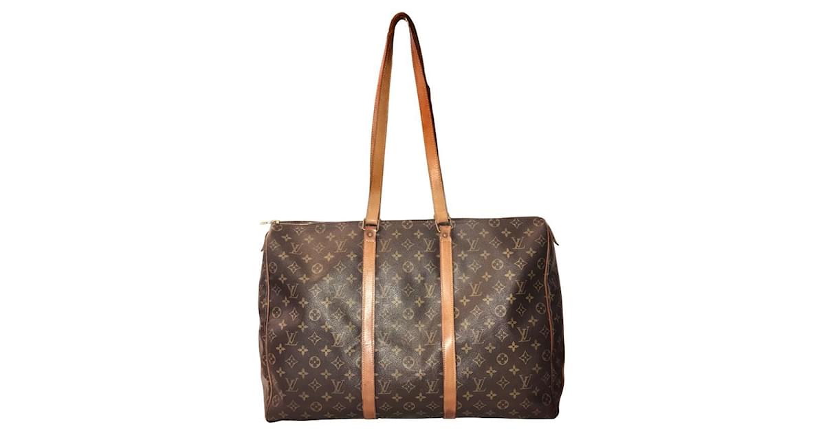 Louis Vuitton Flanerie in monogram canvas and natural leather