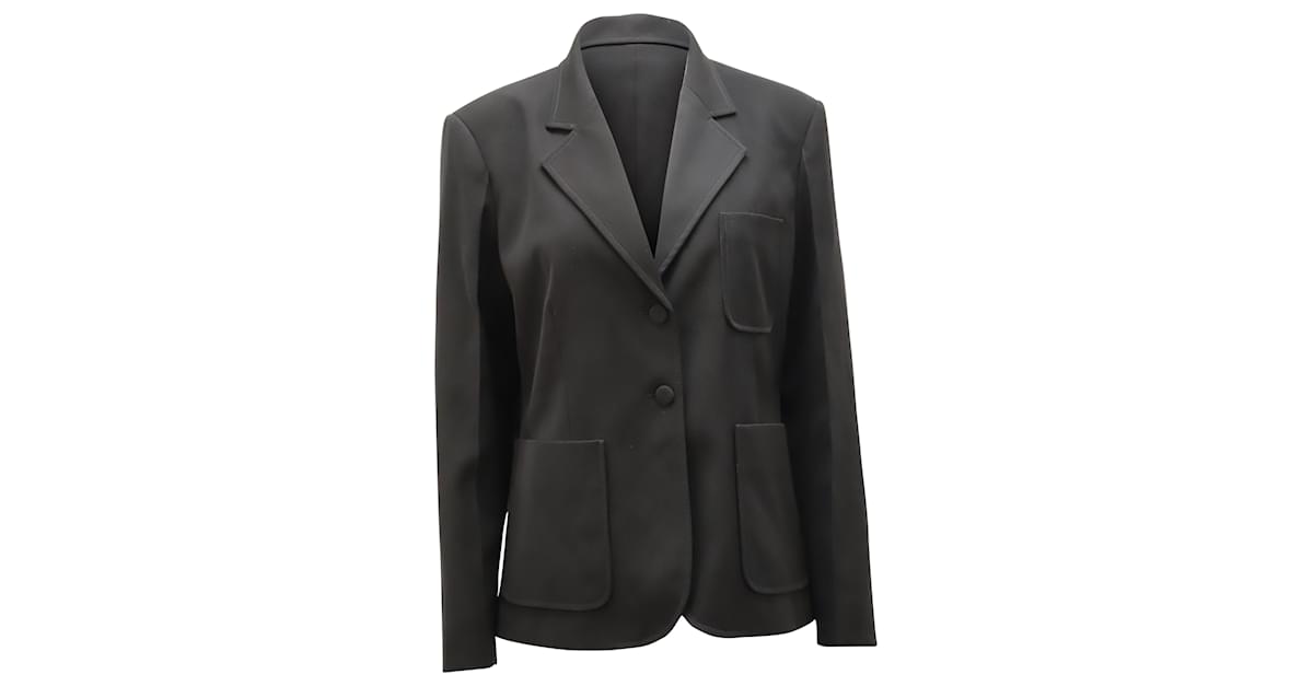 Louis Vuitton Uniforms Preppy Blazer in Black Polyester ref.523339