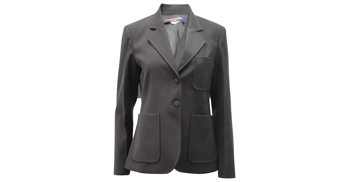 Louis Vuitton Louis Vuitton Uniforms Preppy Blazer In Black Polyester on  SALE