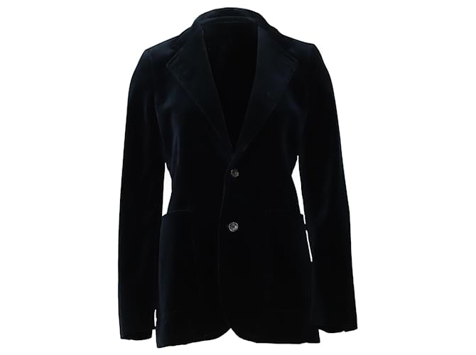 Veste Blazer Joseph Albert en Velours Stretch Bleu Marine ref.523429