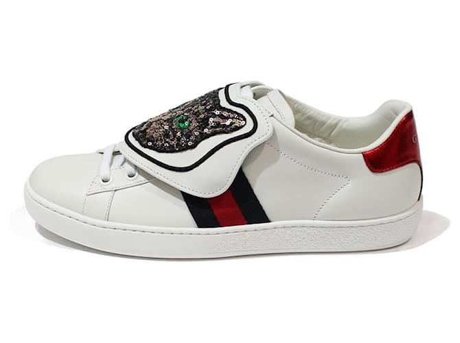 gucci patch sneakers