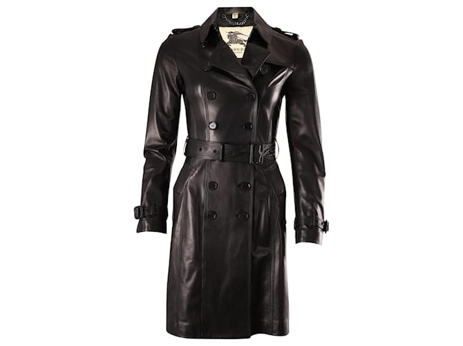 Leather Burberry Prorsum Women's Trench Coat Trench Coat