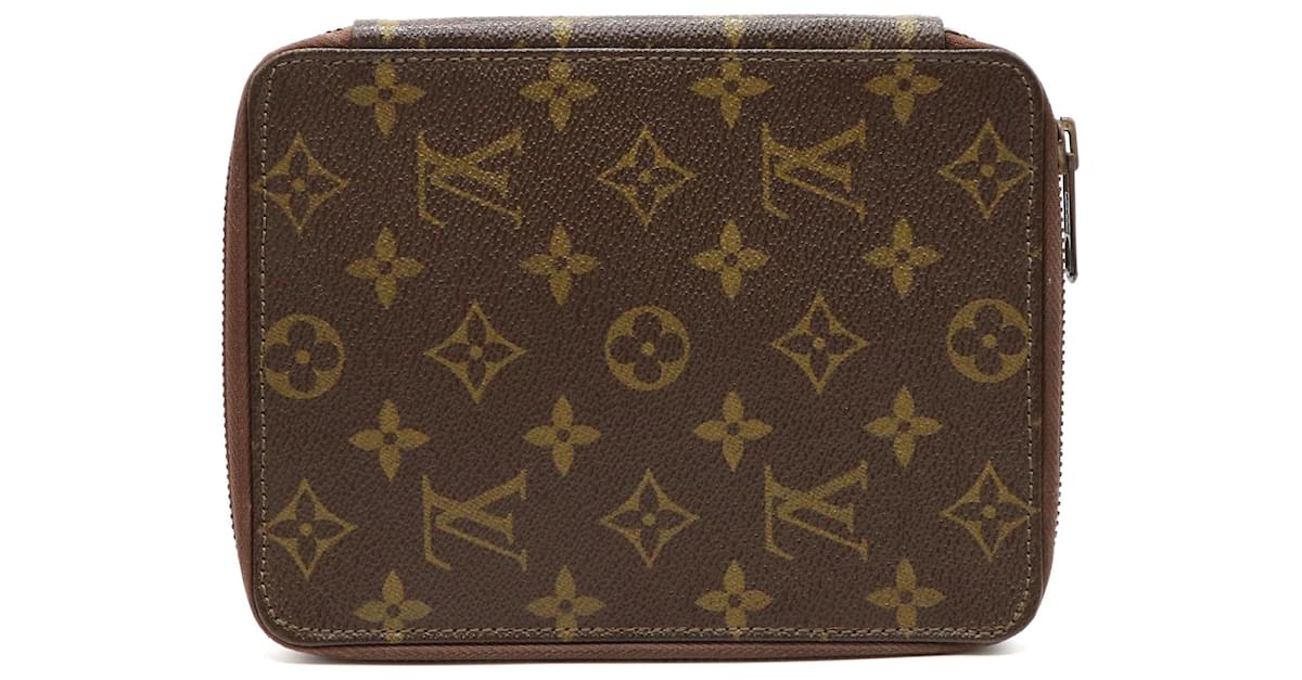 Louis Vuitton Monogram Vintage Large Zip Around Organizer Wallet Brown  Leather ref.528191 - Joli Closet