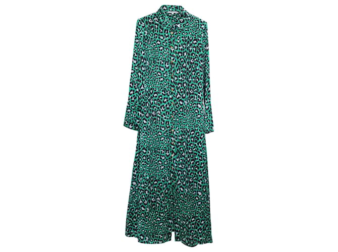 slim fit dress slacks Green And Black Animal Print 2 In 1 Long Sleeve Wrap Midi Dress  AX Paris