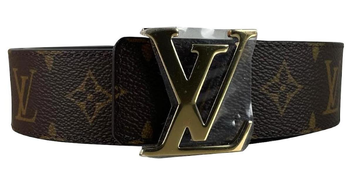 Louis Vuitton LV Initiales 40mm Reversible Belt, Brown, 85cm