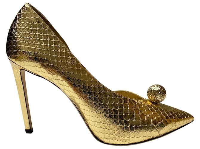 送料無料★Jimmy Choo PARKER 100 シマヘビ マルチカラー Saeda 100 | Platinum Ice Dusty Glitter Pumps with Crystal