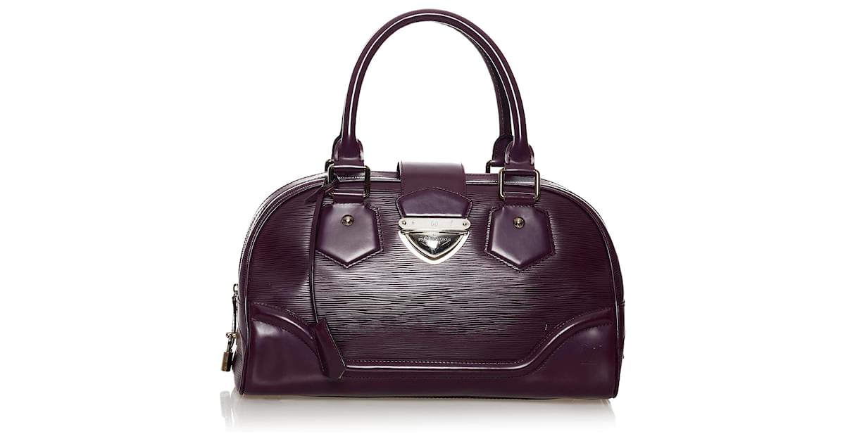 Louis Vuitton Bowling Montaigne GM Lila - Das zeitlose Accessoire