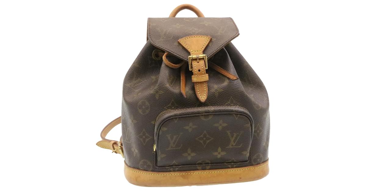 LOUIS VUITTON Monogram Montsouris PM Backpack M51137 LV Auth ar6388