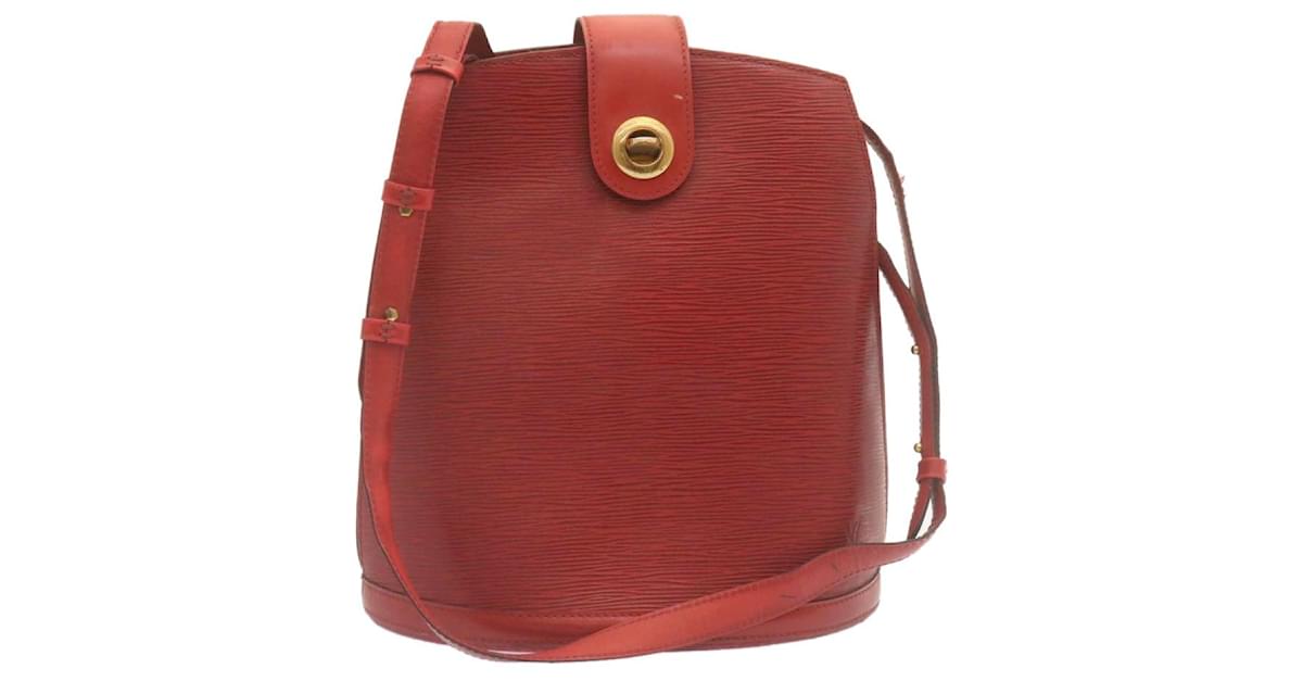 LOUIS VUITTON Epi Cluny Shoulder Bag Red M52257 LV Auth gt1083 Leather  ref.336338 - Joli Closet