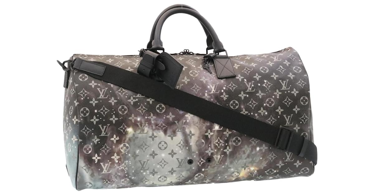 Louis Vuitton Monogram Galaxy Keepall Bandoulière 50 - Black Weekenders,  Bags - LOU715642