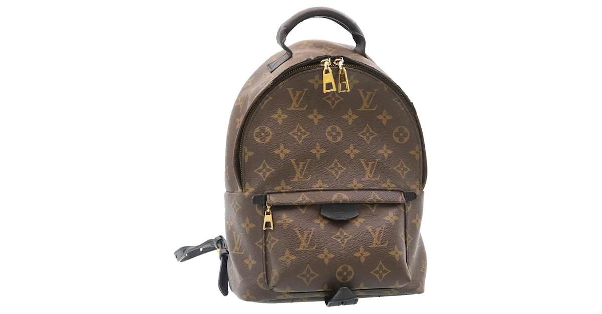 LOUIS VUITTON Monogram Palm Springs PM Backpack M41560 LV Auth