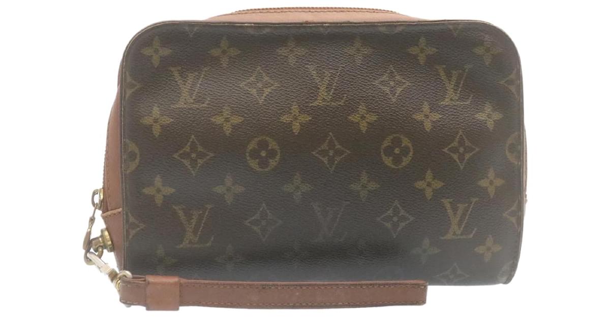 LOUIS VUITTON Monogram Orsay Clutch Bag M51790 LV Auth 47320 Cloth  ref.982557 - Joli Closet