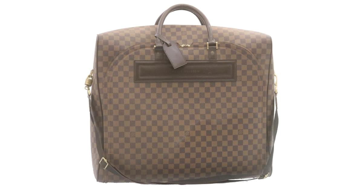 LOUIS VUITTON Damier Ebene Nolita PM Weekender Travel Bag Suitcase