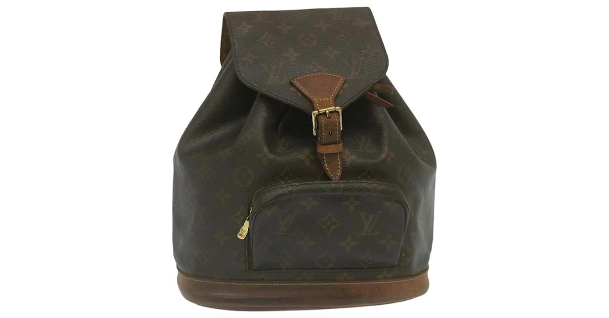 LOUIS VUITTON Monogram Montsouris MM Backpack M51136 LV Auth ds432 Cloth  ref.532712 - Joli Closet