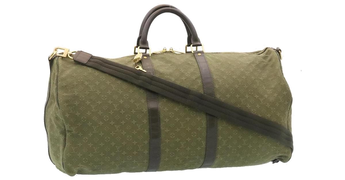 Shop Louis Vuitton Keepall Monogram Unisex Street Style 2WAY Khaki Logo  Boston Bags (M23962) by なおたきよた