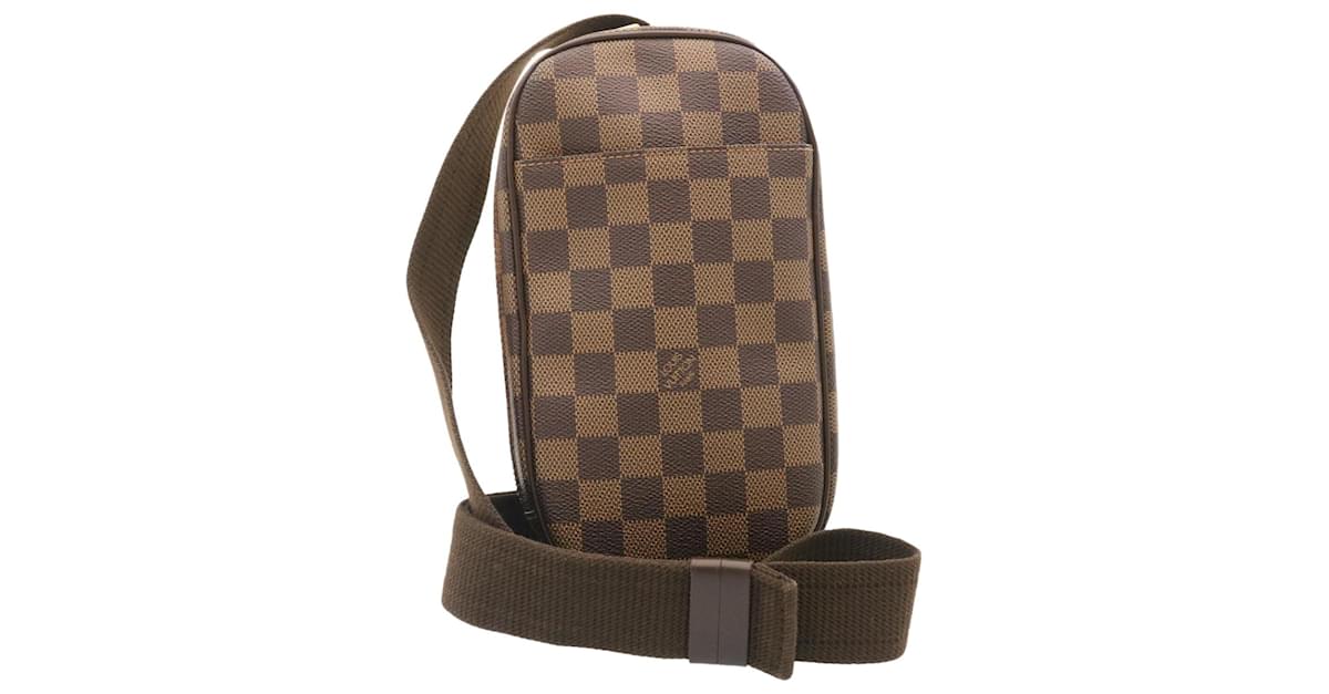 Auth Louis Vuitton Damier Pochette Gange Body Bag Crossbody Bag N48048 -  e52202a